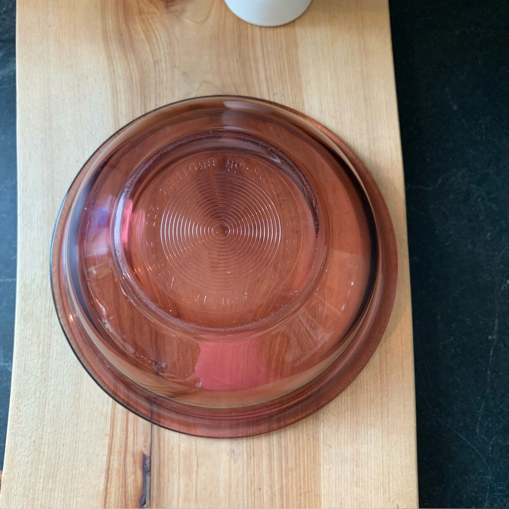 PYREX | Cranberry Glass Mixing Bowl | 322 1 litre - Picture 6 of 9
